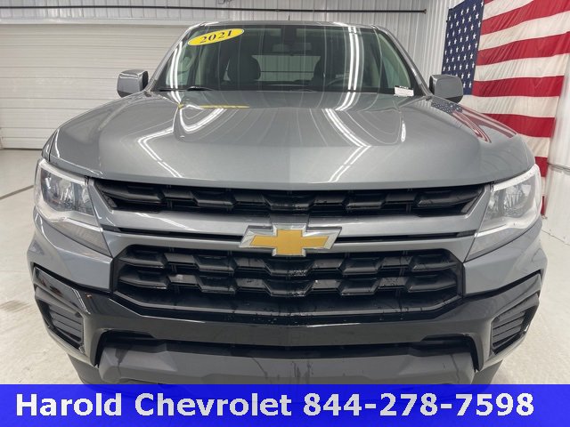 Used 2021 Chevrolet Colorado WT with VIN 1GCGTBENXM1113718 for sale in Angola, IN