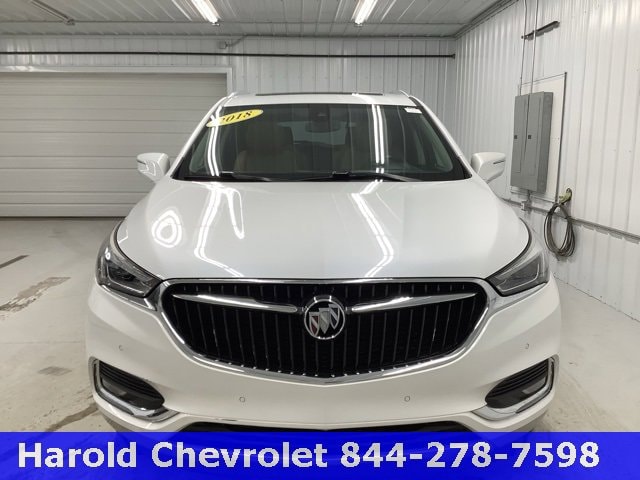 Used 2018 Buick Enclave Premium with VIN 5GAERCKW0JJ163758 for sale in Angola, IN