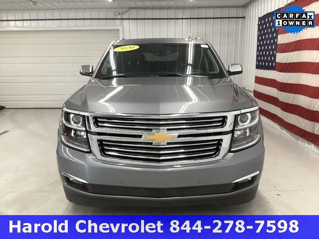 Used 2020 Chevrolet Tahoe Premier with VIN 1GNSKCKC5LR184807 for sale in Angola, IN