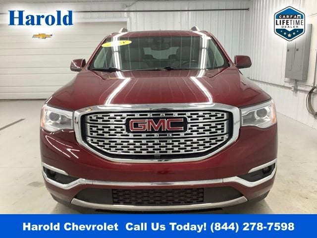 Used 2018 GMC Acadia Denali with VIN 1GKKNXLS8JZ177946 for sale in Angola, IN