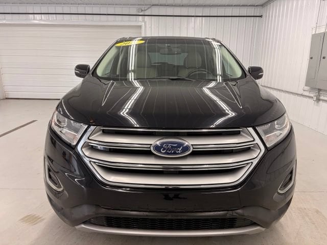 Used 2017 Ford Edge Titanium with VIN 2FMPK3K96HBB28254 for sale in Angola, IN