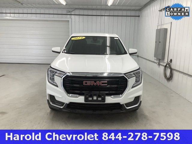 Certified 2024 GMC Terrain SLE with VIN 3GKALTEG3RL374366 for sale in Angola, IN