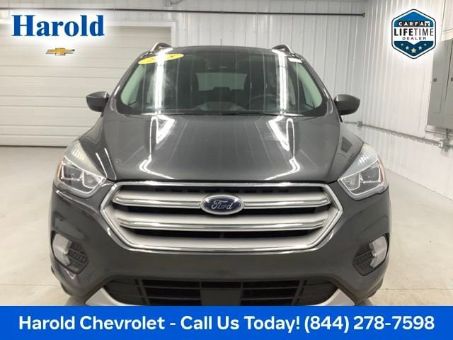 Used 2018 Ford Escape SEL with VIN 1FMCU9HD5JUC41880 for sale in Angola, IN