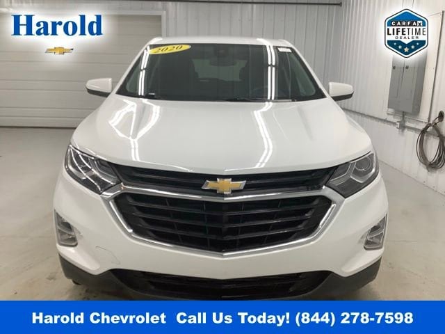 Used 2020 Chevrolet Equinox LT with VIN 2GNAXJEV1L6129233 for sale in Angola, IN