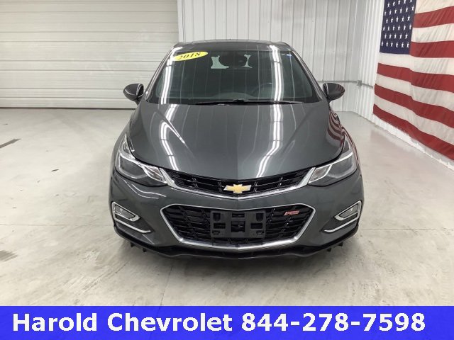 Used 2018 Chevrolet Cruze Premier with VIN 3G1BF6SMXJS587692 for sale in Angola, IN