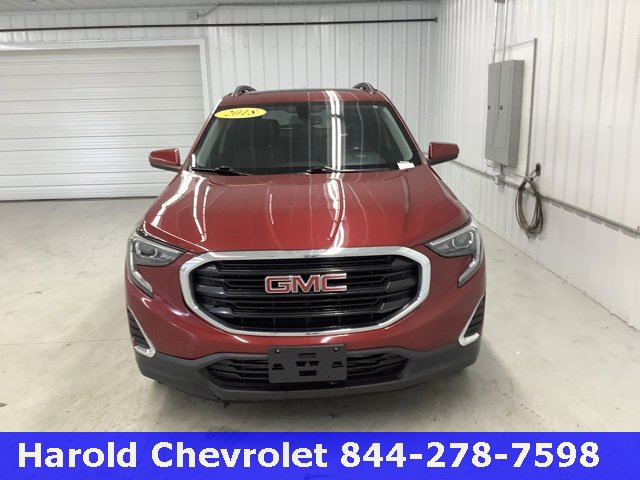 Used 2018 GMC Terrain SLE with VIN 3GKALTEV8JL194660 for sale in Angola, IN