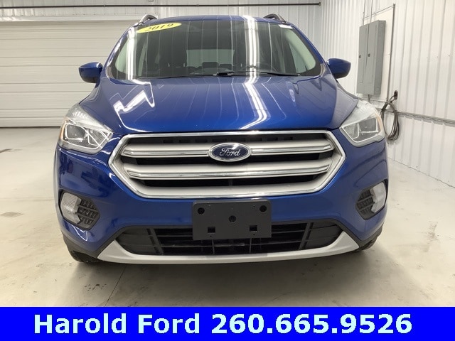 Used 2019 Ford Escape SEL with VIN 1FMCU9HD9KUC42323 for sale in Angola, IN