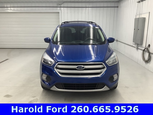 Used 2017 Ford Escape SE with VIN 1FMCU9GD7HUB09358 for sale in Angola, IN