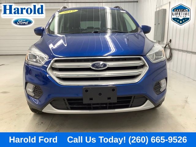 Used 2019 Ford Escape SEL with VIN 1FMCU9HD9KUC42323 for sale in Angola, IN