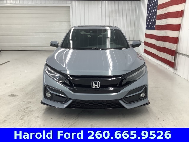 Used 2021 Honda Civic Hatchback Sport Touring with VIN SHHFK7H93MU219010 for sale in Angola, IN