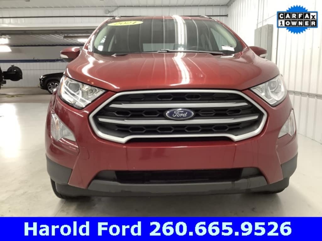 Used 2021 Ford EcoSport SE SUV