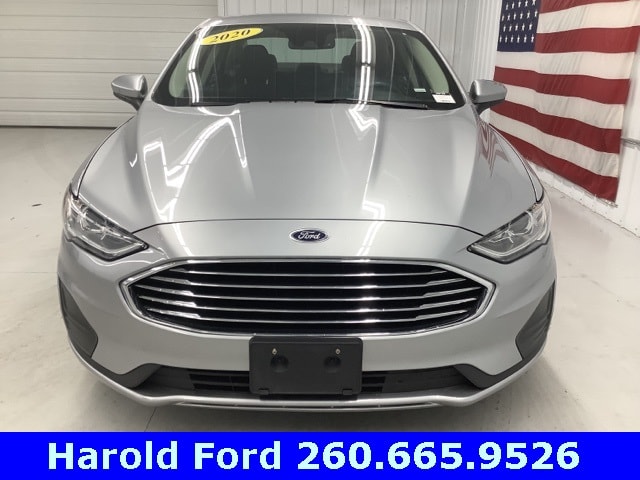 Used 2020 Ford Fusion SE with VIN 3FA6P0HD4LR247786 for sale in Angola, IN