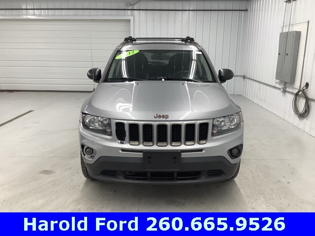 Used 2017 Jeep Compass 75th Anniversary Edition with VIN 1C4NJCBB6HD136155 for sale in Angola, IN