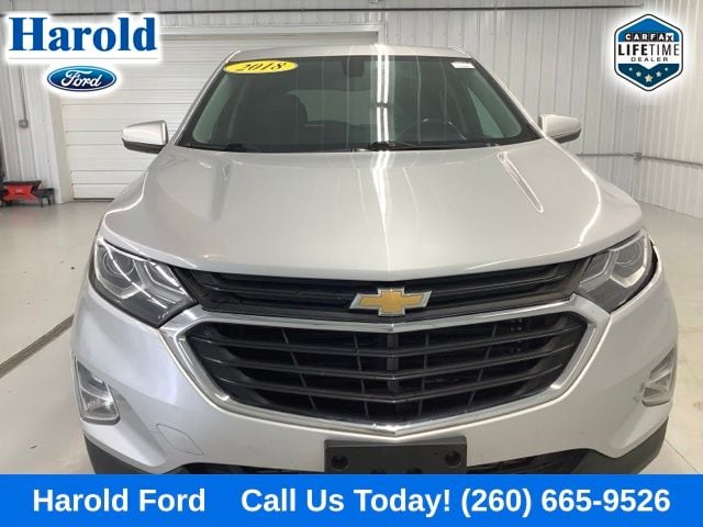 Used 2018 Chevrolet Equinox LT with VIN 2GNAXJEVXJ6299135 for sale in Angola, IN
