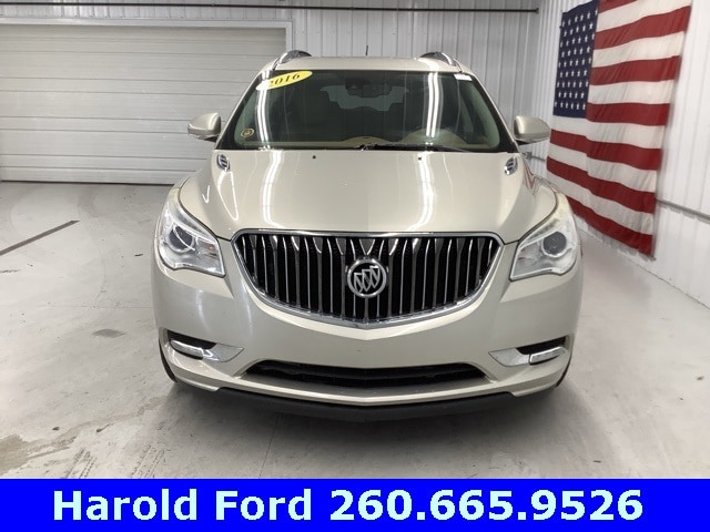 Used 2016 Buick Enclave Leather with VIN 5GAKRBKD4GJ283485 for sale in Angola, IN