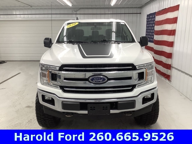 Used 2020 Ford F-150 XLT with VIN 1FTFW1E42LFB56343 for sale in Angola, IN