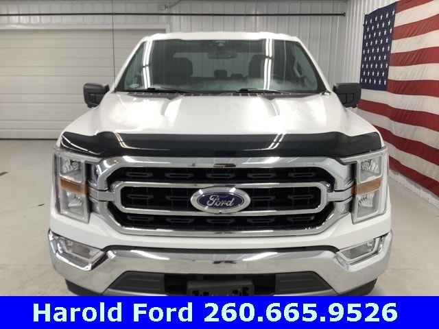 Used 2021 Ford F-150 XLT with VIN 1FTFW1E54MKD28423 for sale in Angola, IN