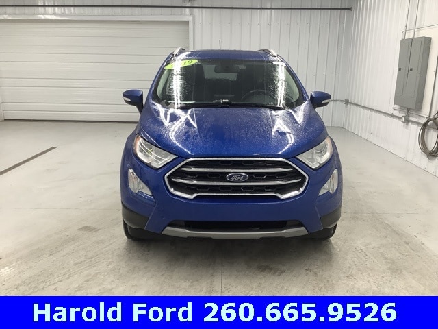 Used 2019 Ford Ecosport Titanium with VIN MAJ6S3KL2KC292576 for sale in Angola, IN
