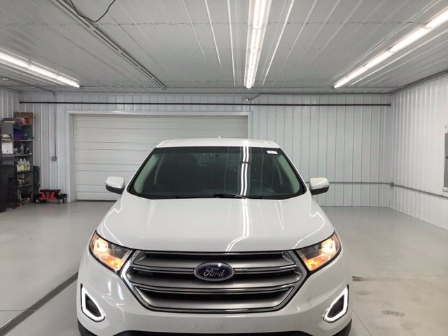 Used 2015 Ford Edge SEL with VIN 2FMTK3J93FBC25800 for sale in Angola, IN