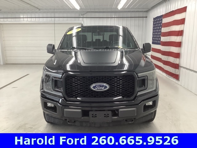 Used 2019 Ford F-150 XLT with VIN 1FTEW1E45KFC27870 for sale in Angola, IN