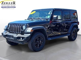 Used 2022 Jeep Wrangler Unlimited Sport Altitude SUV for sale in Grandville