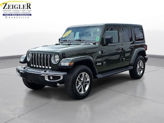 Used 2022 Jeep Wrangler Unlimited Sahara SUV for sale in Grandville