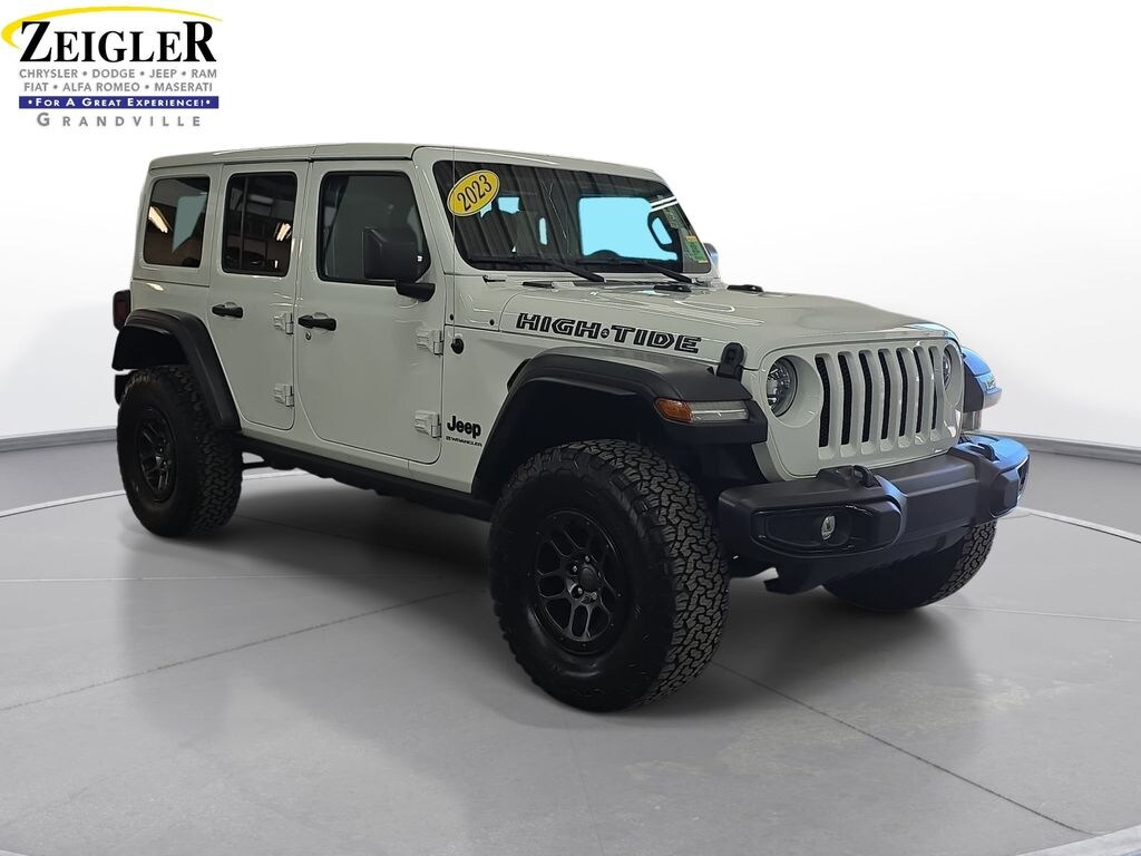 Certified 2023 Jeep Wrangler High Tide SUV