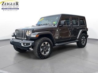 Used 2021 Jeep Wrangler Unlimited Sahara SUV for sale in Grandville