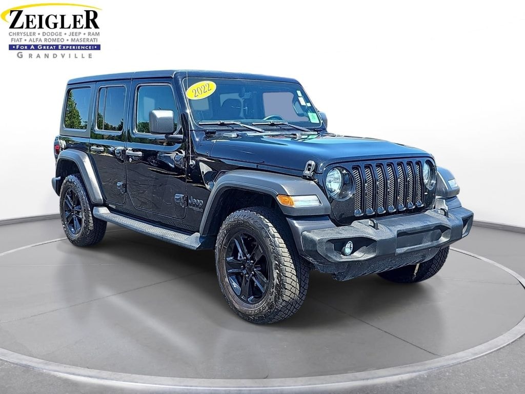 Used 2022 Jeep Wrangler Unlimited Sport Altitude SUV