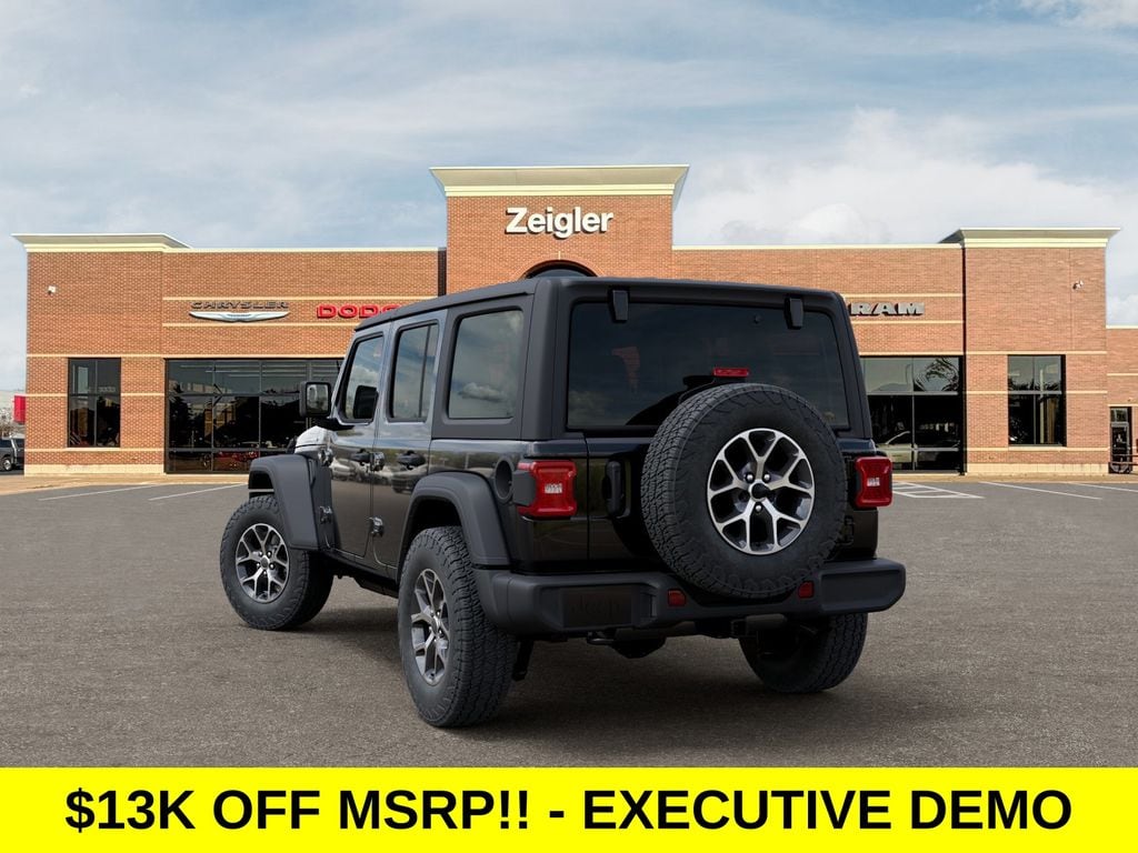 New 2025 Jeep Wrangler 4-DOOR SPORT S Sport Utility
