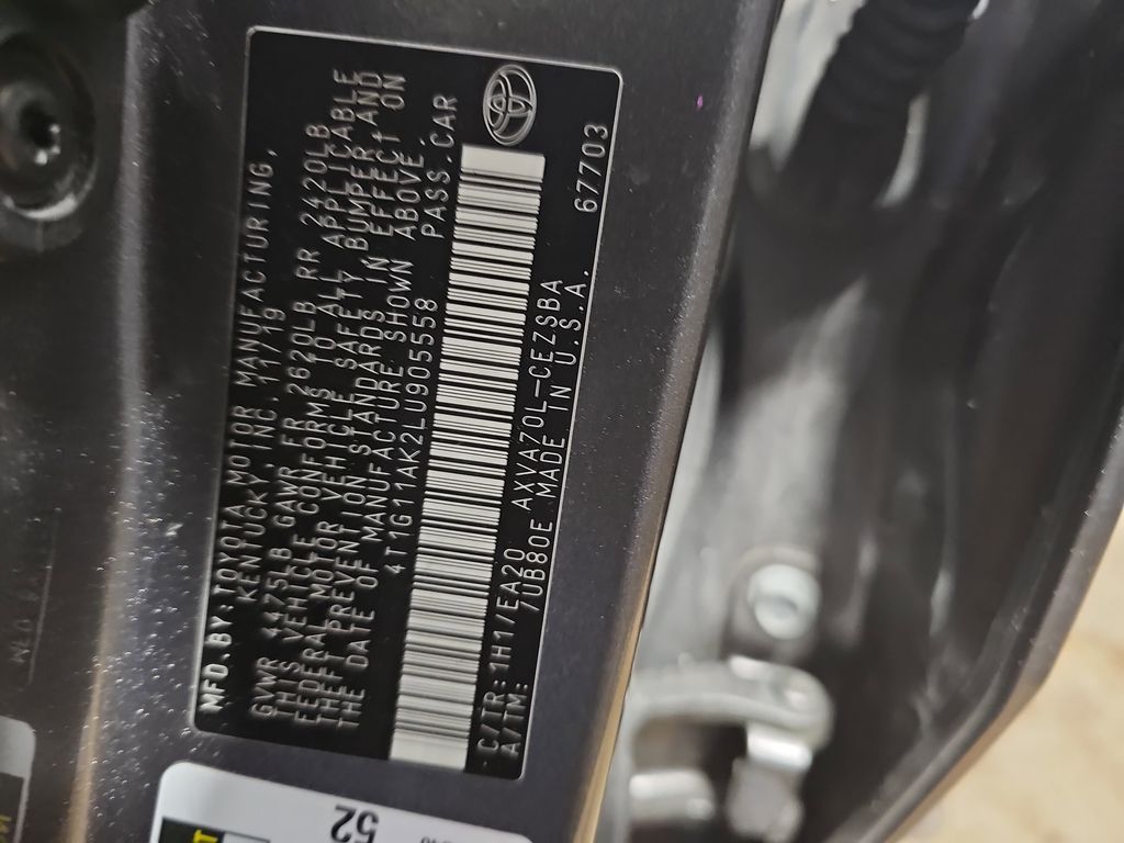 2020 TOYOTA CAMRY - Image 29