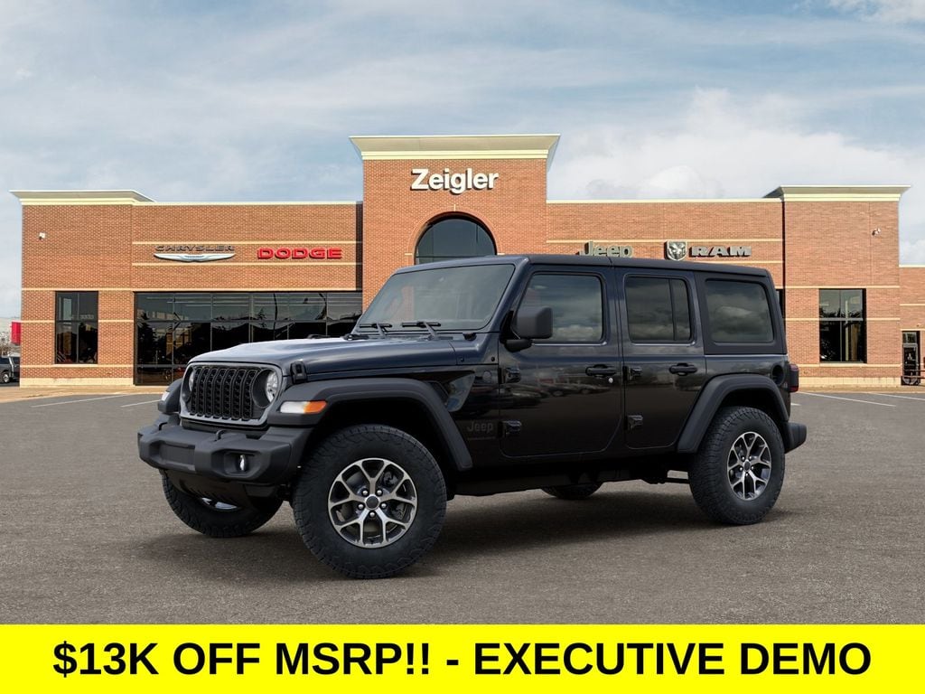 New 2025 Jeep Wrangler 4-DOOR SPORT S Sport Utility