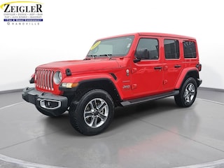 Used 2022 Jeep Wrangler Unlimited Sahara SUV for sale in Grandville