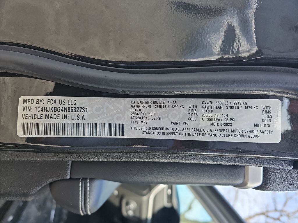 2022 JEEP GRAND CHEROKEE L - Image 38