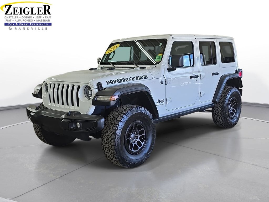 Certified 2023 Jeep Wrangler High Tide SUV