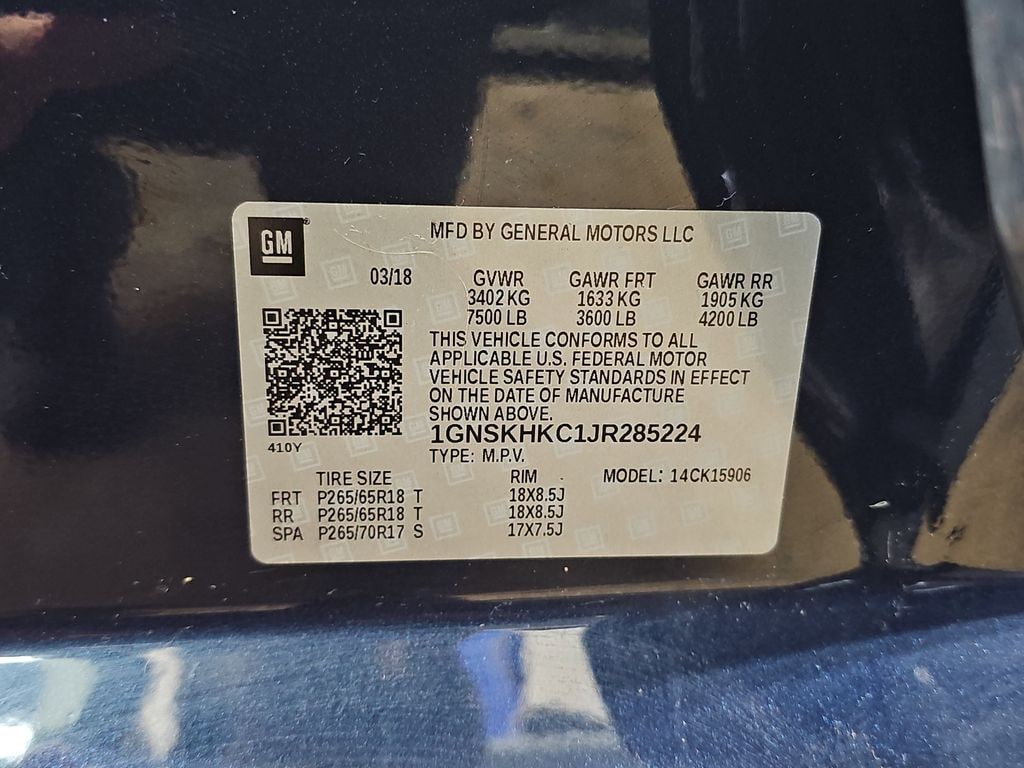 2018 CHEVROLET SUBURBAN - Image 35