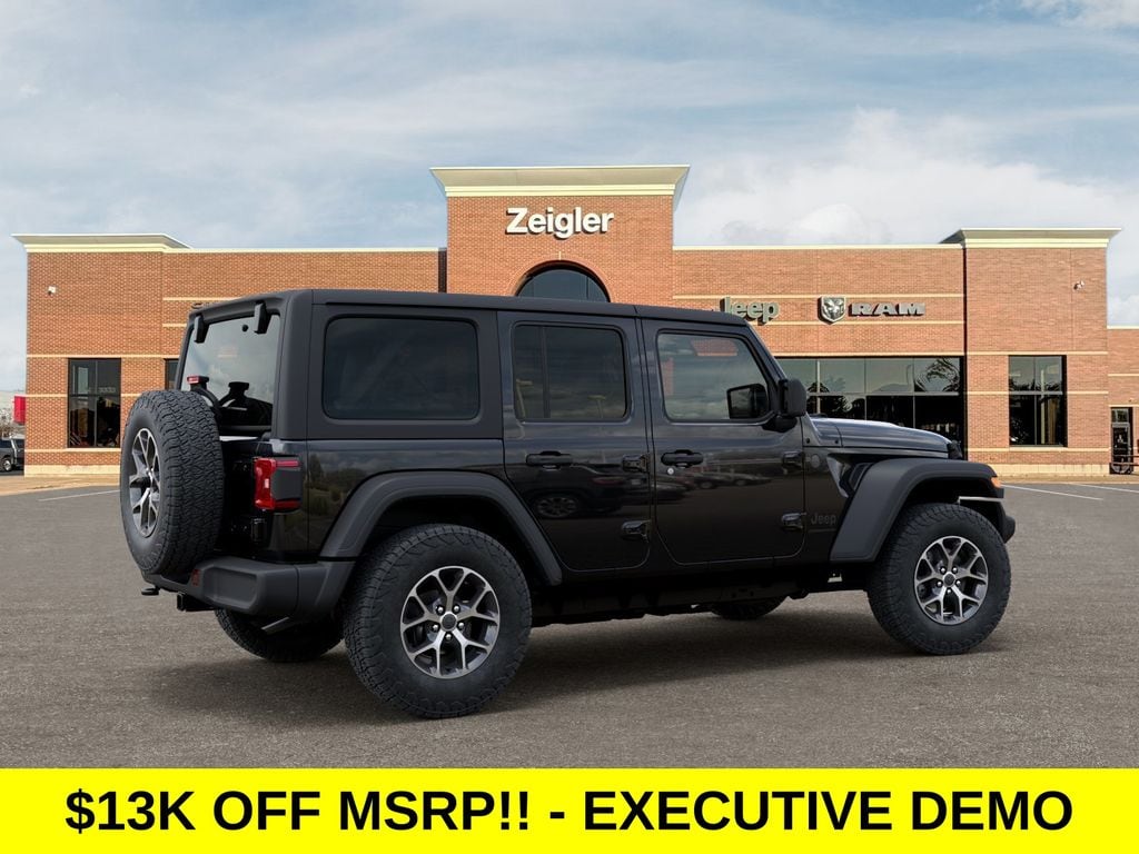 New 2025 Jeep Wrangler 4-DOOR SPORT S Sport Utility