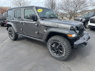 Used 2022 Jeep Wrangler Unlimited Willys SUV for sale in Grandville