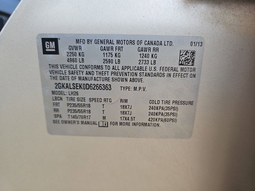 2013 GMC TERRAIN - Image 32