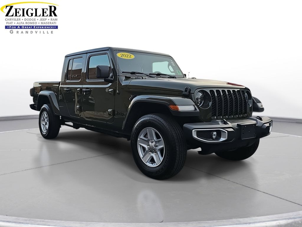 Certified 2022 Jeep Gladiator Sport Truck Crew Cab