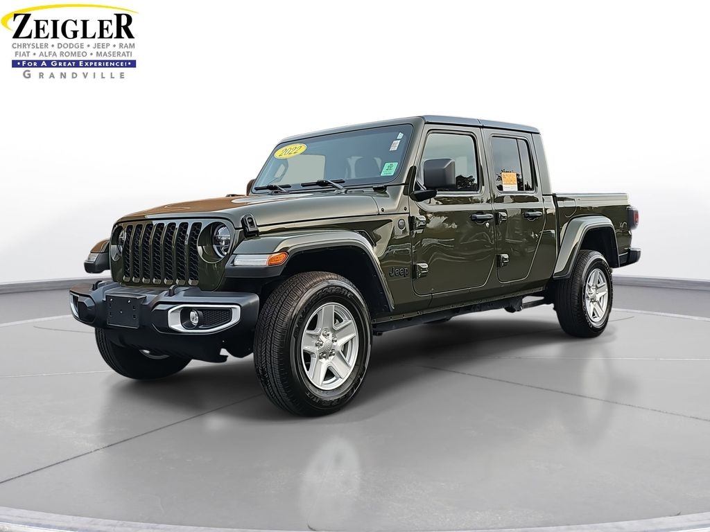 Certified 2022 Jeep Gladiator Sport Truck Crew Cab