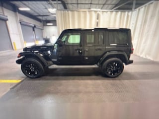 Used 2021 Jeep Wrangler Unlimited Sahara Altitude SUV for sale in Grandville
