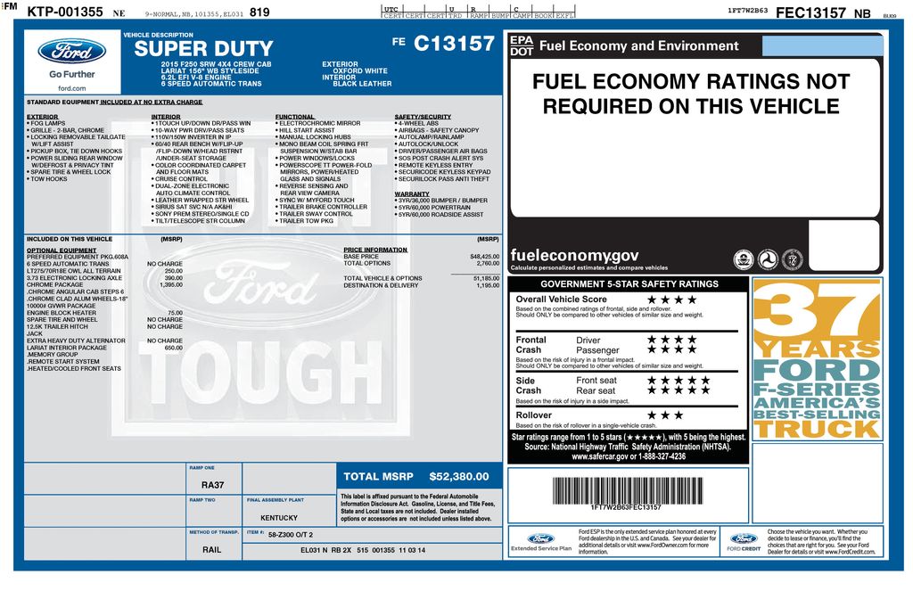 2015 FORD F-250 - Image 29
