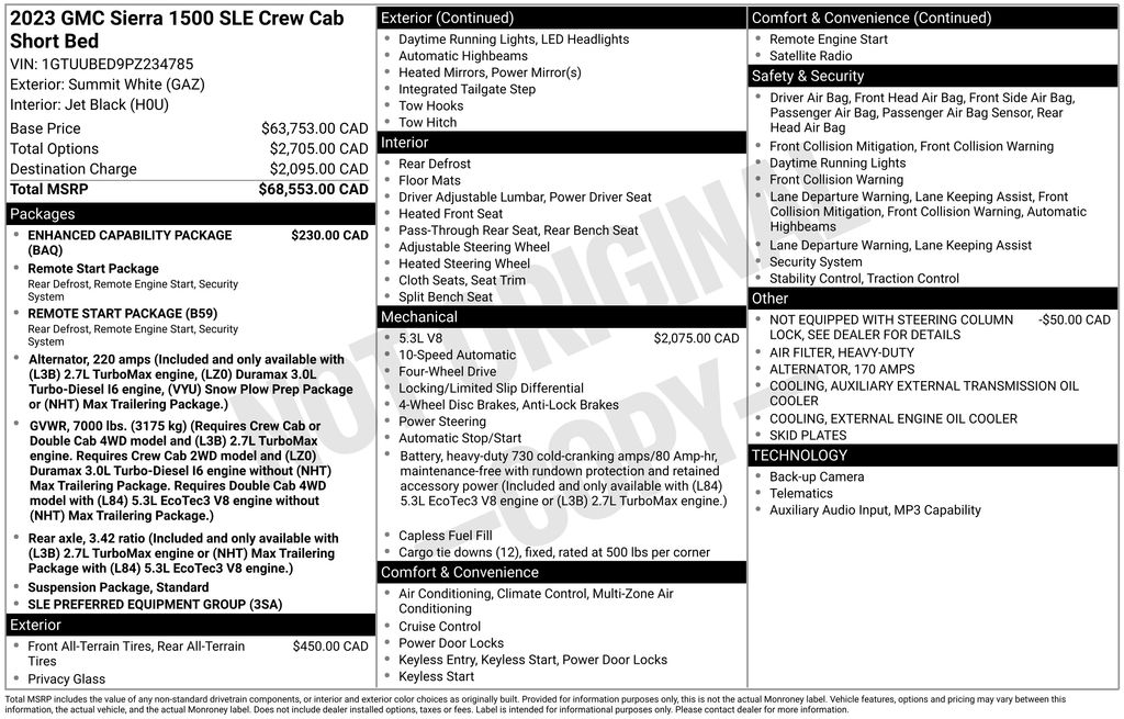 2023 GMC SIERRA - Image 27