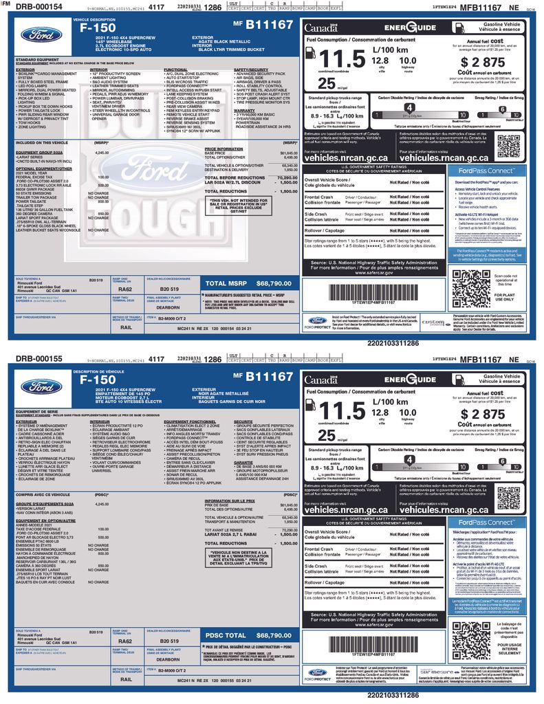2021 FORD F-150 - Image 34