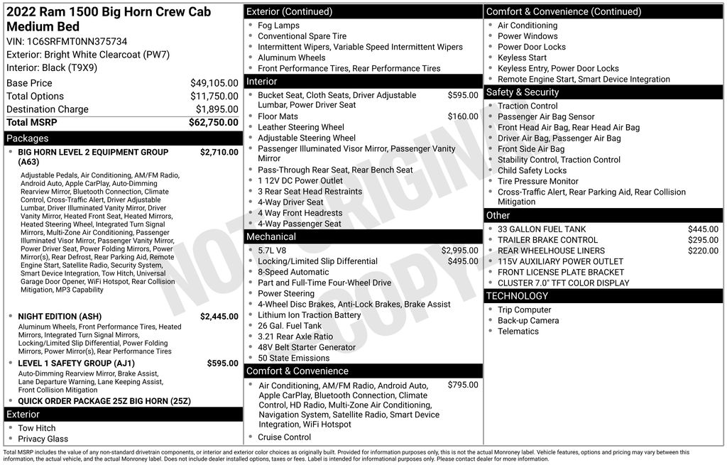 2022 RAM 1500 - Image 29