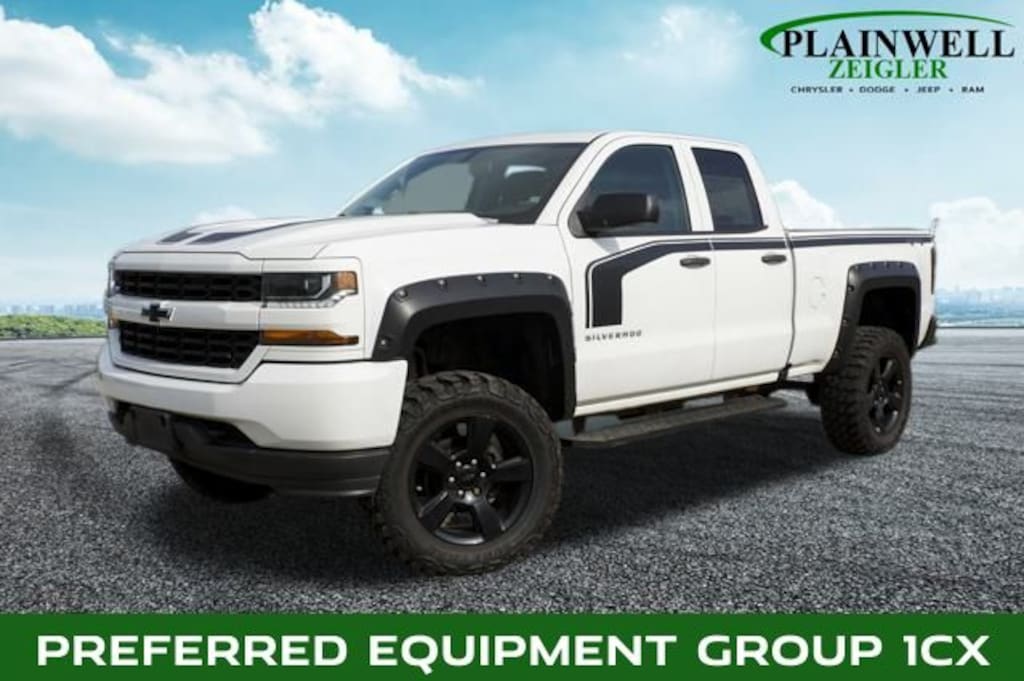 Used 2017 Chevrolet Silverado 1500 Silverado Custom Truck Double Cab