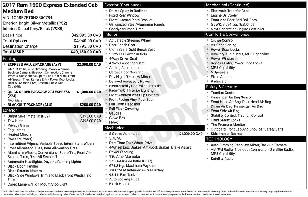 2017 RAM 1500 - Image 24
