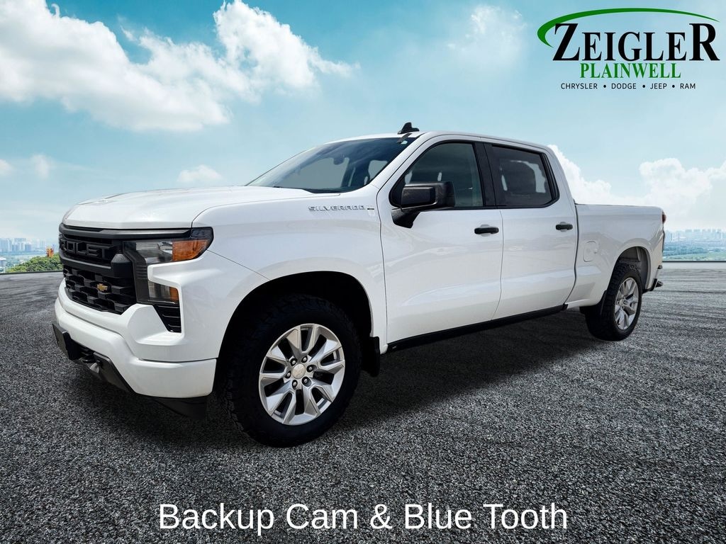 Used 2022 Chevrolet Silverado 1500 Custom Truck Crew Cab