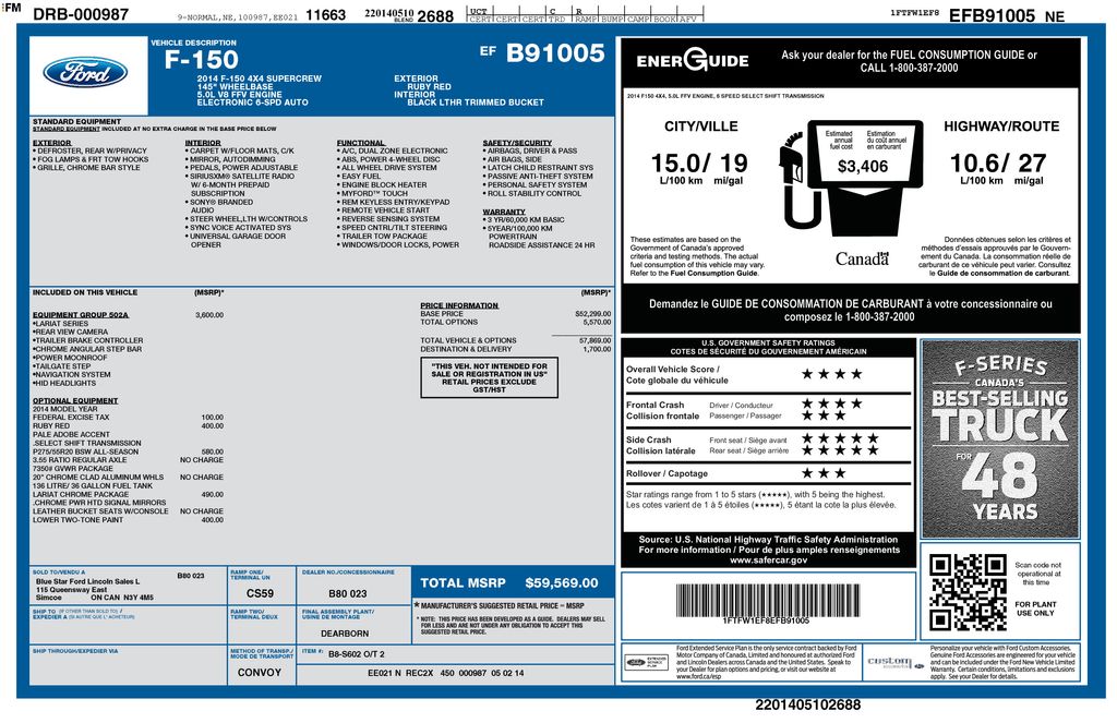 2014 FORD F-150 - Image 31